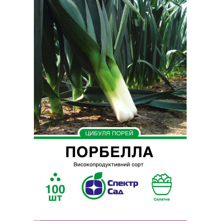 Цибуля порей Порбелла, 100 шт