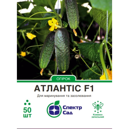 Огірок Атлантіс F1, 50 шт