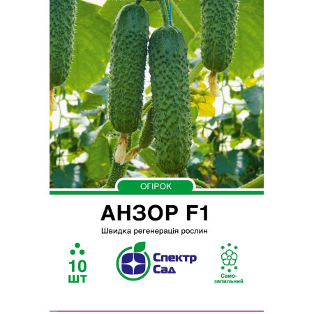 Огірок Анзор F1, 10 шт