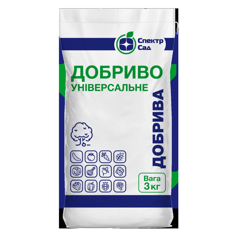 Універсальне гранульоване добриво NPK 10-26-26 (S), 3 кг